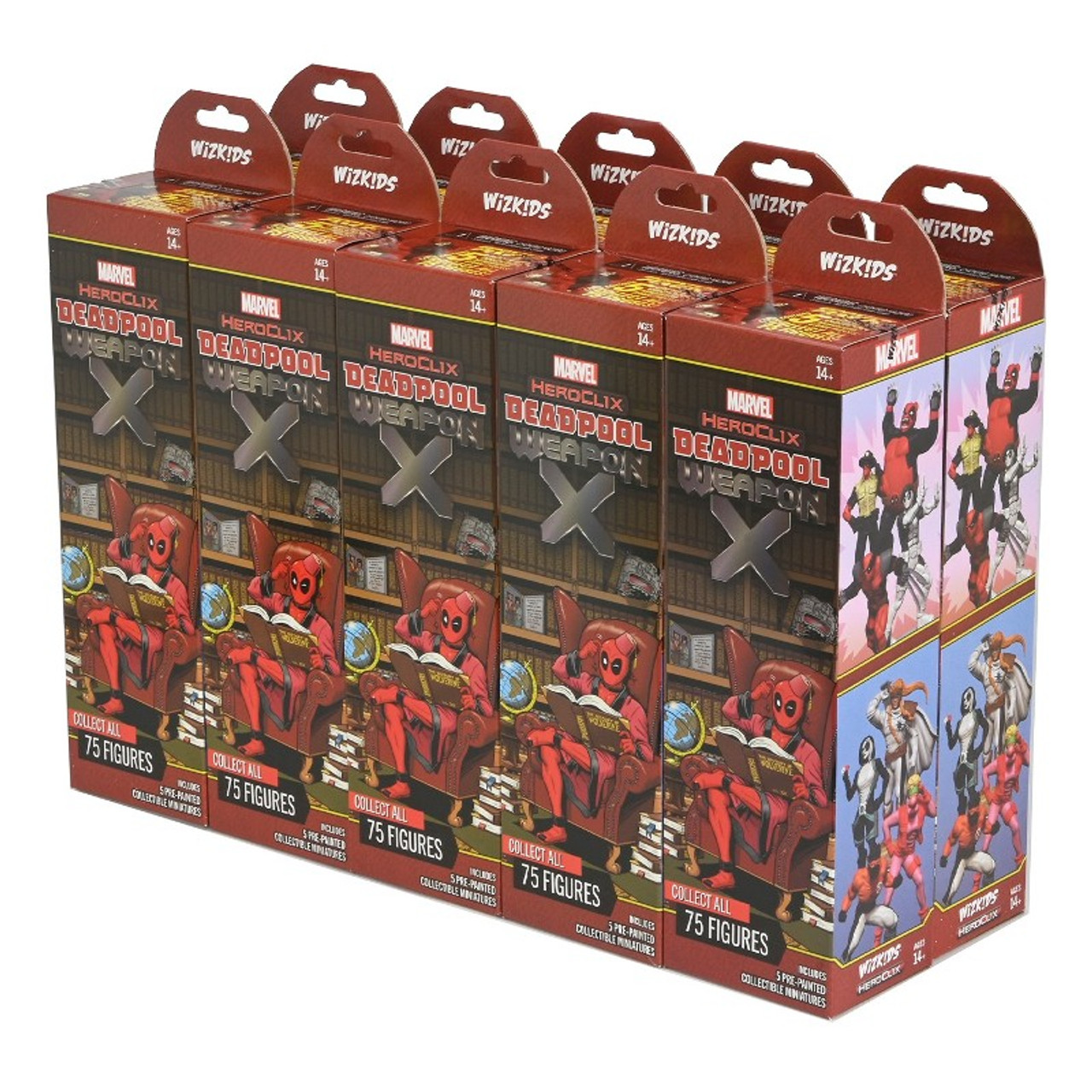 Marvel HeroClix: Deadpool Weapon X Booster Brick
