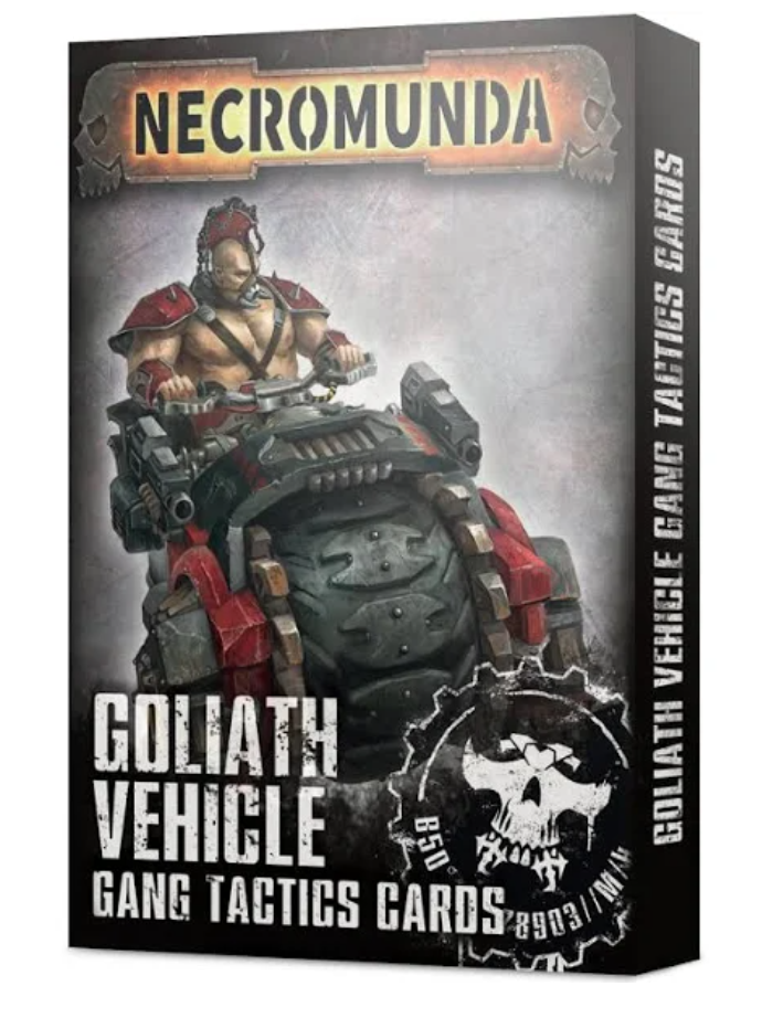 Goliath Vehicle Gang Tactics Cards