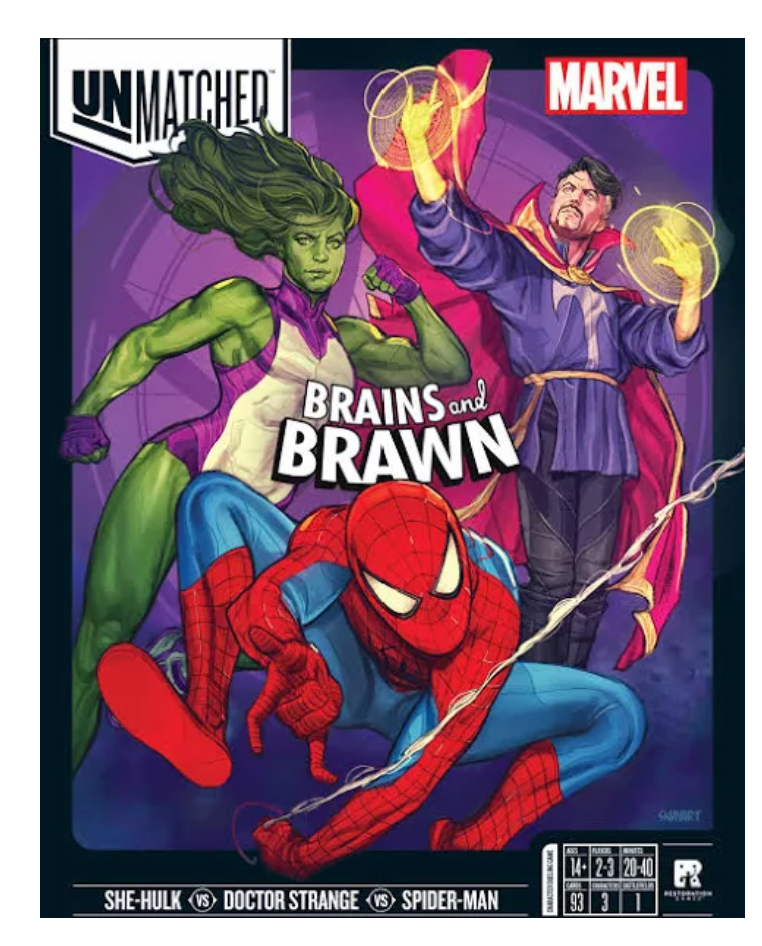 Marvel Unmatched: Brains and Brawn