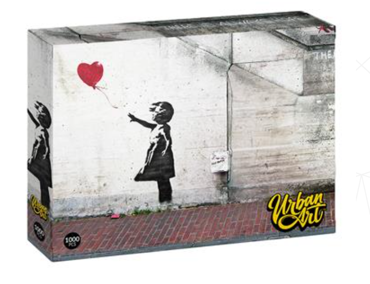 Puzzle: Urban Art Graffiti - Banksy Balloon Girl