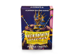 Dragon Shield Sleeves: Japanese Matte Purple (Box Of 60)