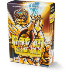 Dragon Shield Sleeves: Japanese Matte Gold (Box Of 60)