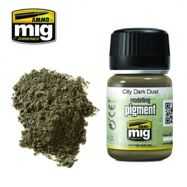 City Dark Dust Pigment 35ml Bottle