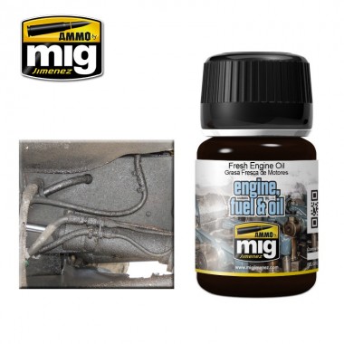 Fresh Engine Oil Effects Enamel 35ml Bottle