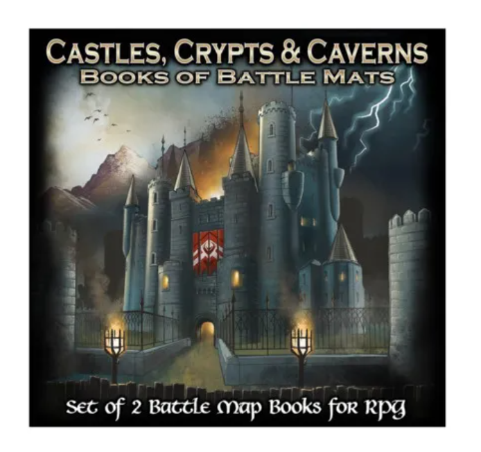 Books of Battle Mats: Castles, Crypts & Caverns