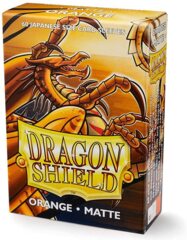 Dragon Shield Sleeves: Japanese Matte Orange (Box Of 60)