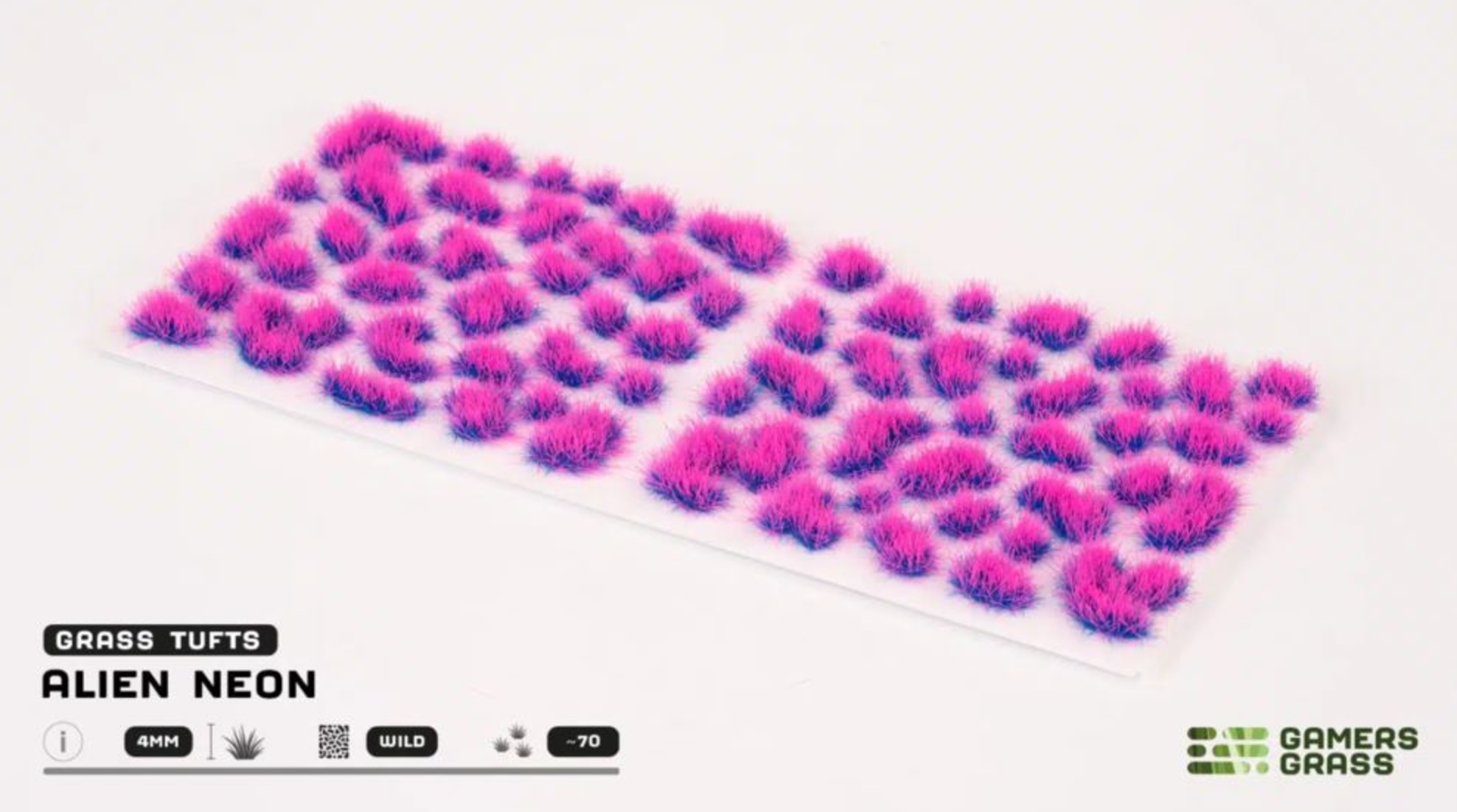4mm Alien Neon Grass Tufts