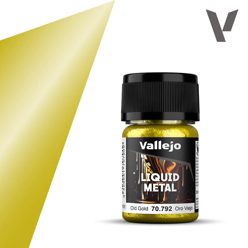 Metallic Liquid - Old Gold - VAL70878 - 35ml