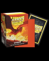 Dragon Shield Dual Matte Sleeves: Ember