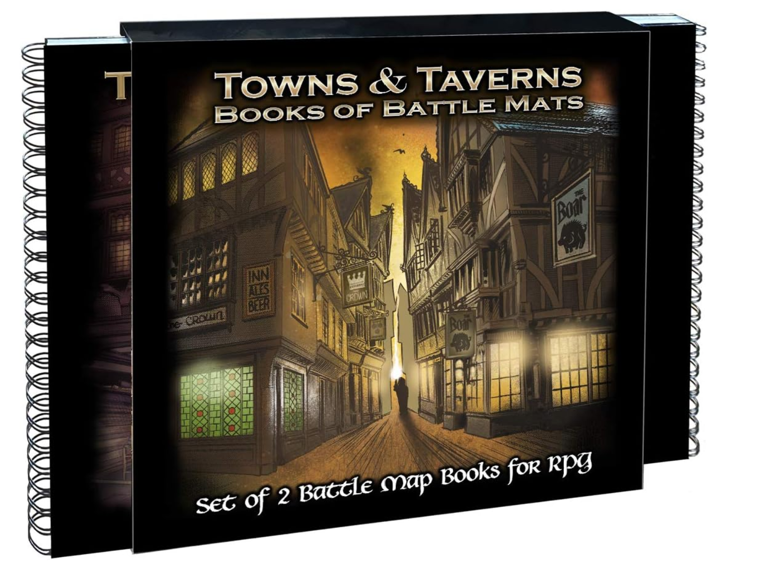 Books of Battle Mats: Towns & Taverns