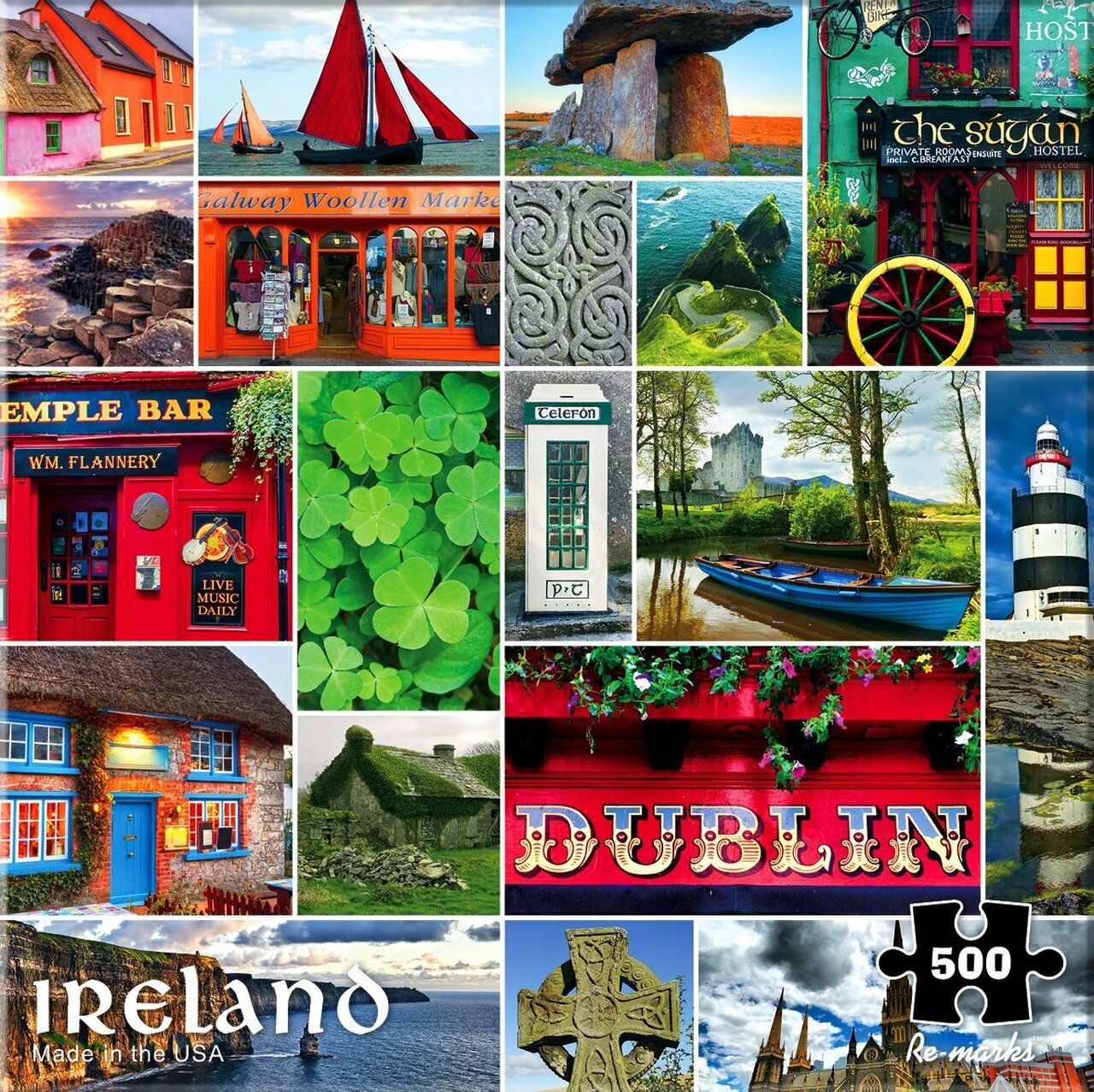 500 PIECE IRELAND PUZZLE