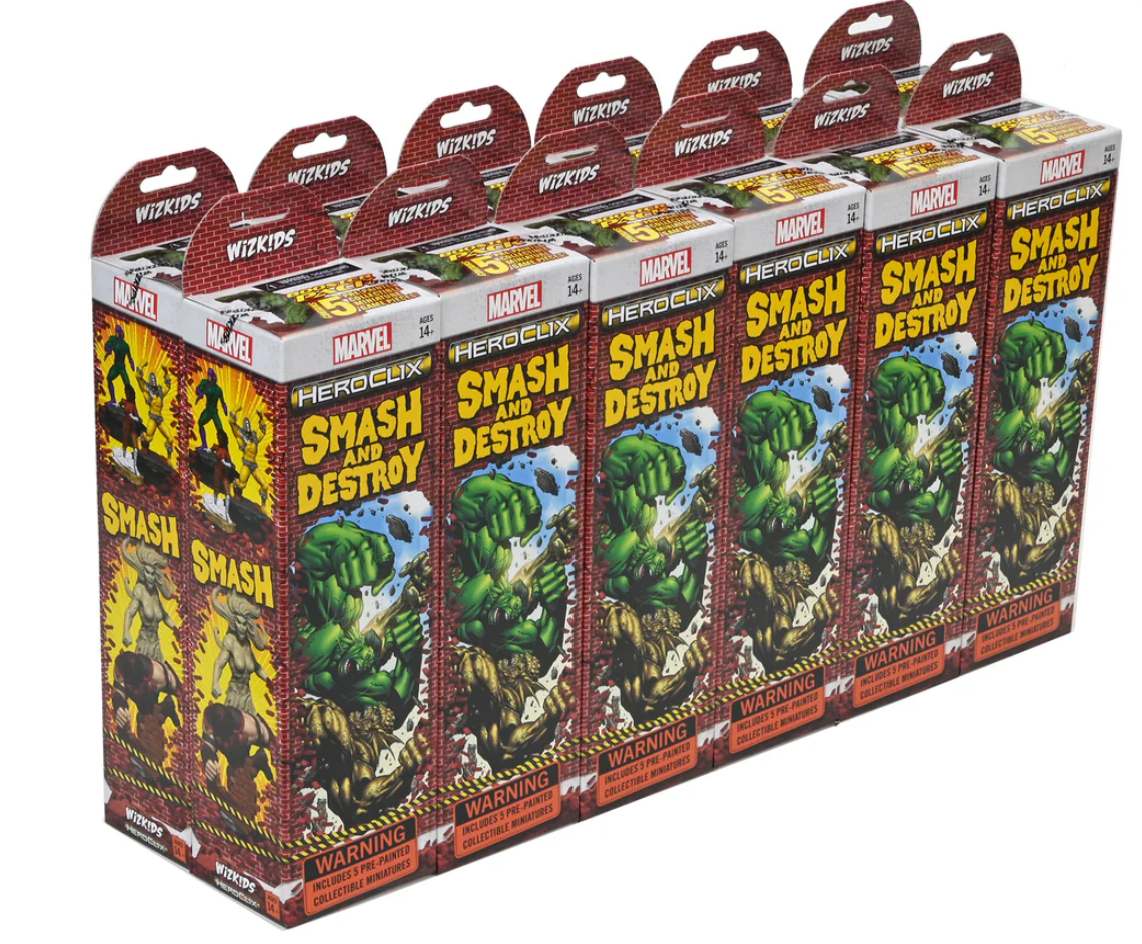 Marvel Heroclix: Smash & Destroy Booster Brick