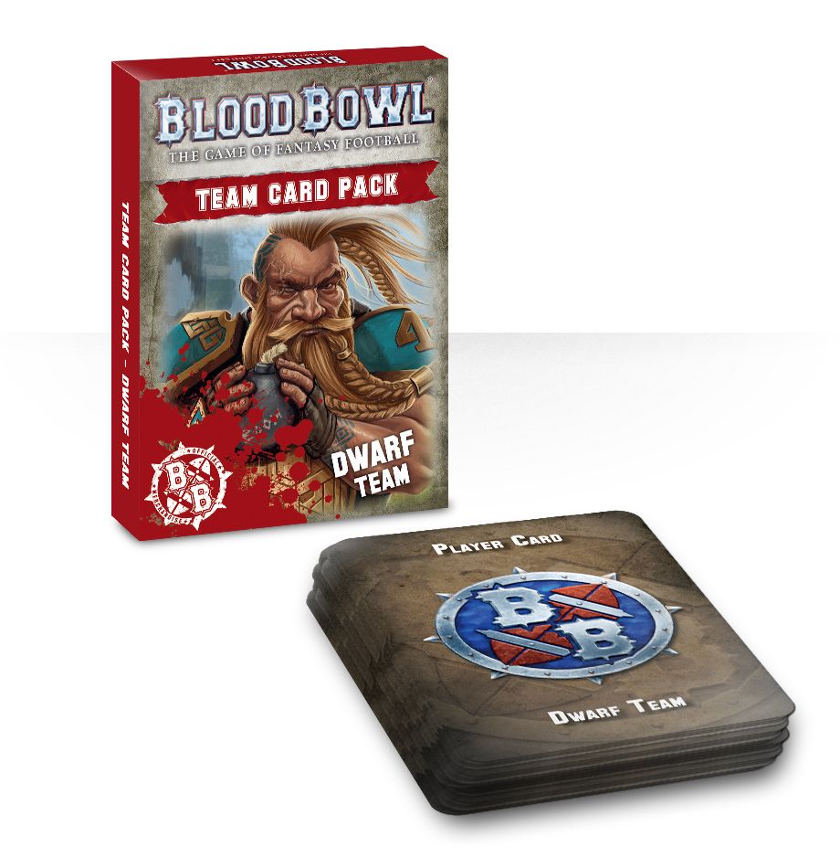 Blood Bowl Dwarf Team Card Pack