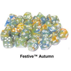 Lab Dice - Festive Autumn White CHX 30001