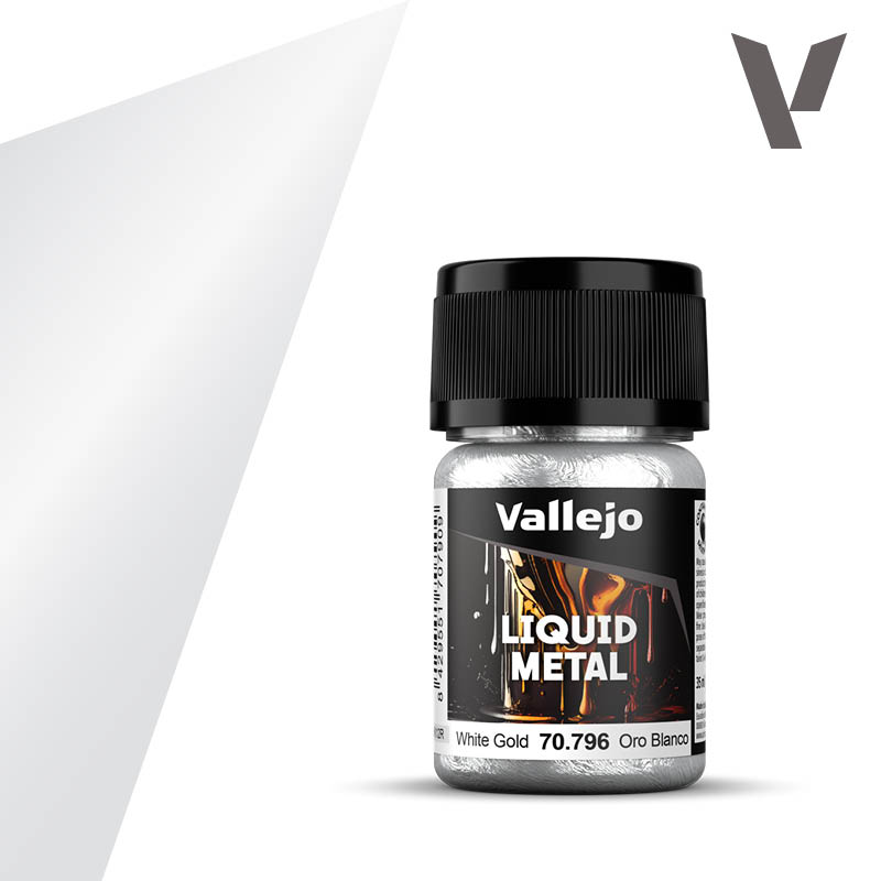 Metallic Liquid - White Gold - VAL70796 - 35ml