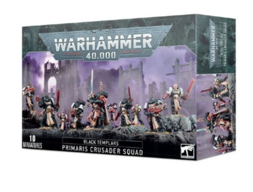 Black Templars Primaris Crusader Squad