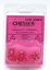 7Ct Set Translucent Mini-Polyhedral Pink/White (CHX23064)