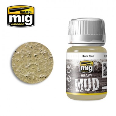 Thick Soil Heavy Mud Enamel Paint 35ml Bottle