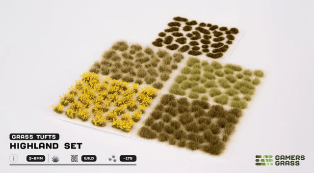 2-6mm Highland Tuft Set