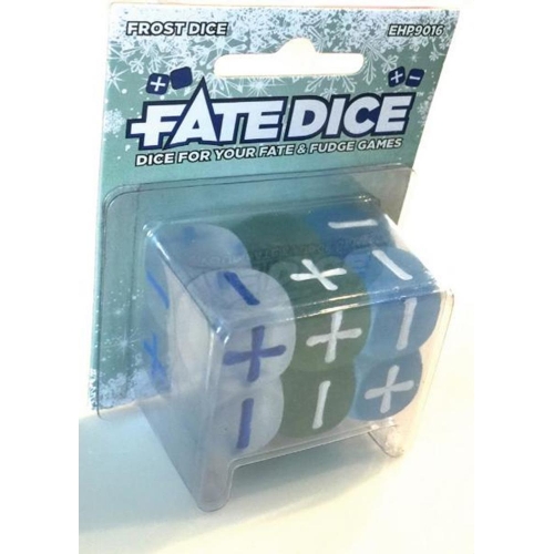 Fate Dice: Frosted Dice