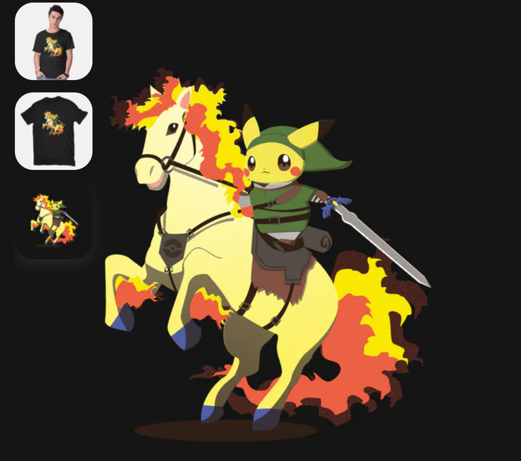 The Legend of Pika Shirt