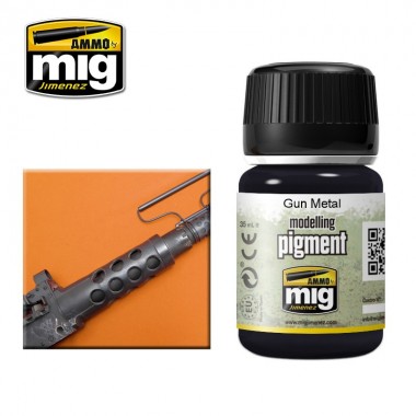 Gun Metal Pigment 35ml Bottle