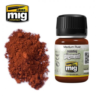 Medium Rust Pigment 35ml Bottle