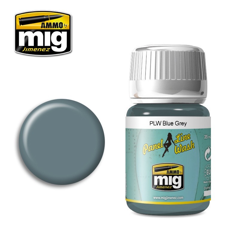 Blue Grey Panel Line Wash Enamel 35ml Bottle