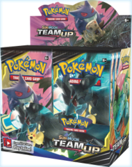 Sun & Moon Team Up Booster Display