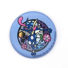 Pokemon Center Original Japanese Paper Tin Badge Greninja Small