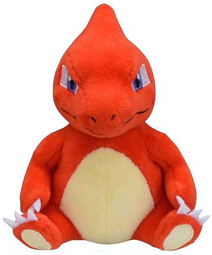 Pokemon - Charmeleon (Sitting Cuties) - Pokemon Center Plush