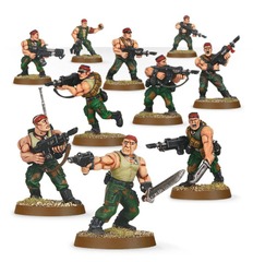 Warhammer 40k Astra Militarum Catachan Jungle Fighters (Online Only)