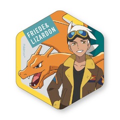 Pokemon Acrylic Magnet Friede & Charizard