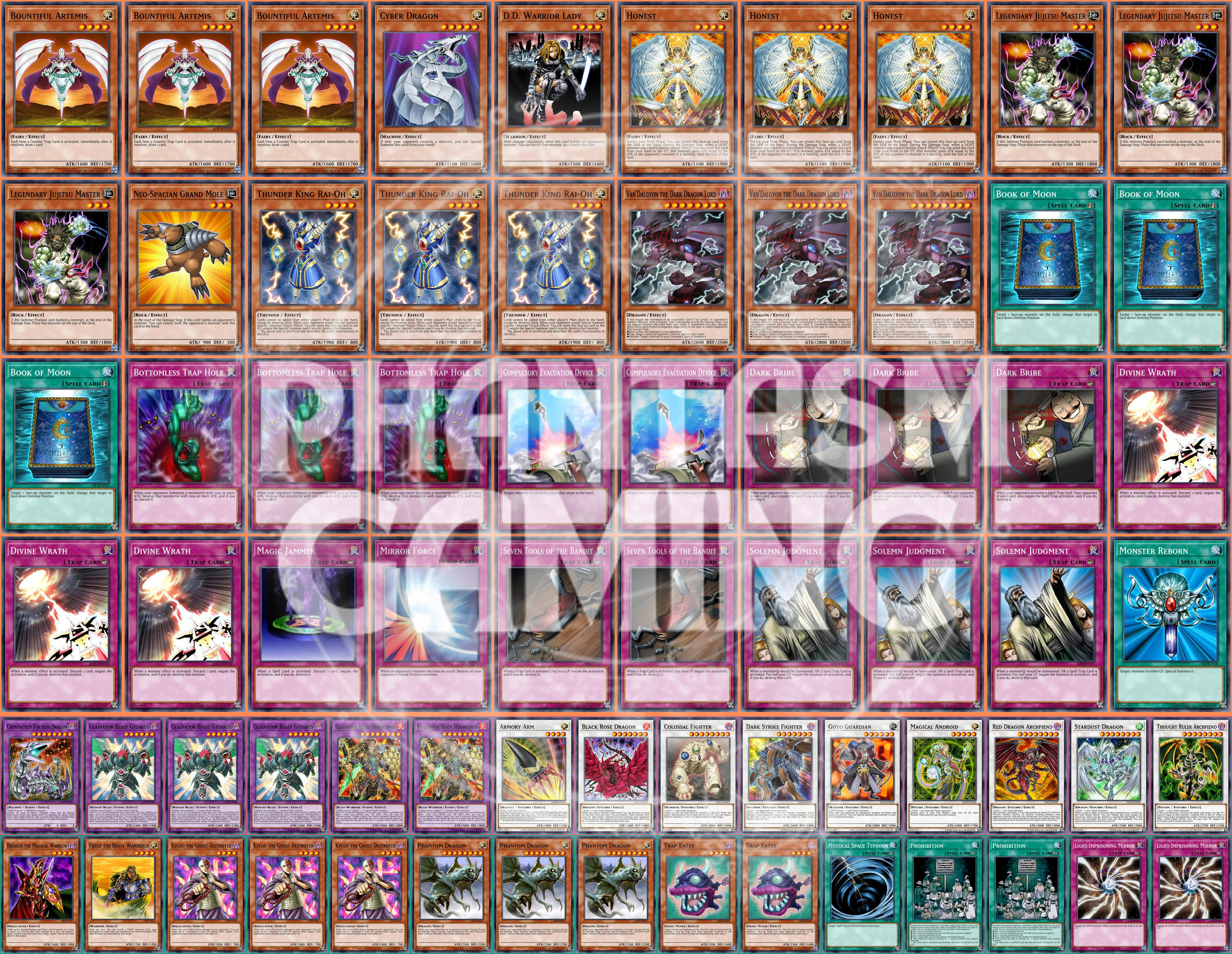 Contador Hadas Deck Trap Eater Kycoo Breaker Honesto Rai-Oh Yugioh - Imagen 1 de 1