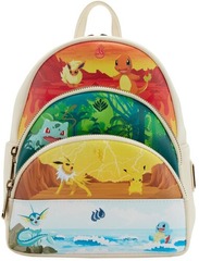 Pokemon Elements Triple Pocket Mini-Backpack