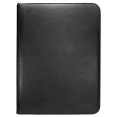 ULTRA PRO: VIVID COLLECTION: 9-POCKET ZIPPERED PRO-BINDER: BLACK