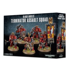 Warhammer 40k Blood Angels Terminator Assault Squad (Online Only)