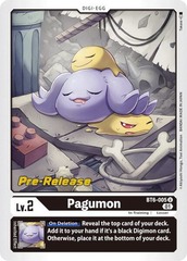 Pagumon - BT6-005 - P (Double Diamond Pre-Release Promo)