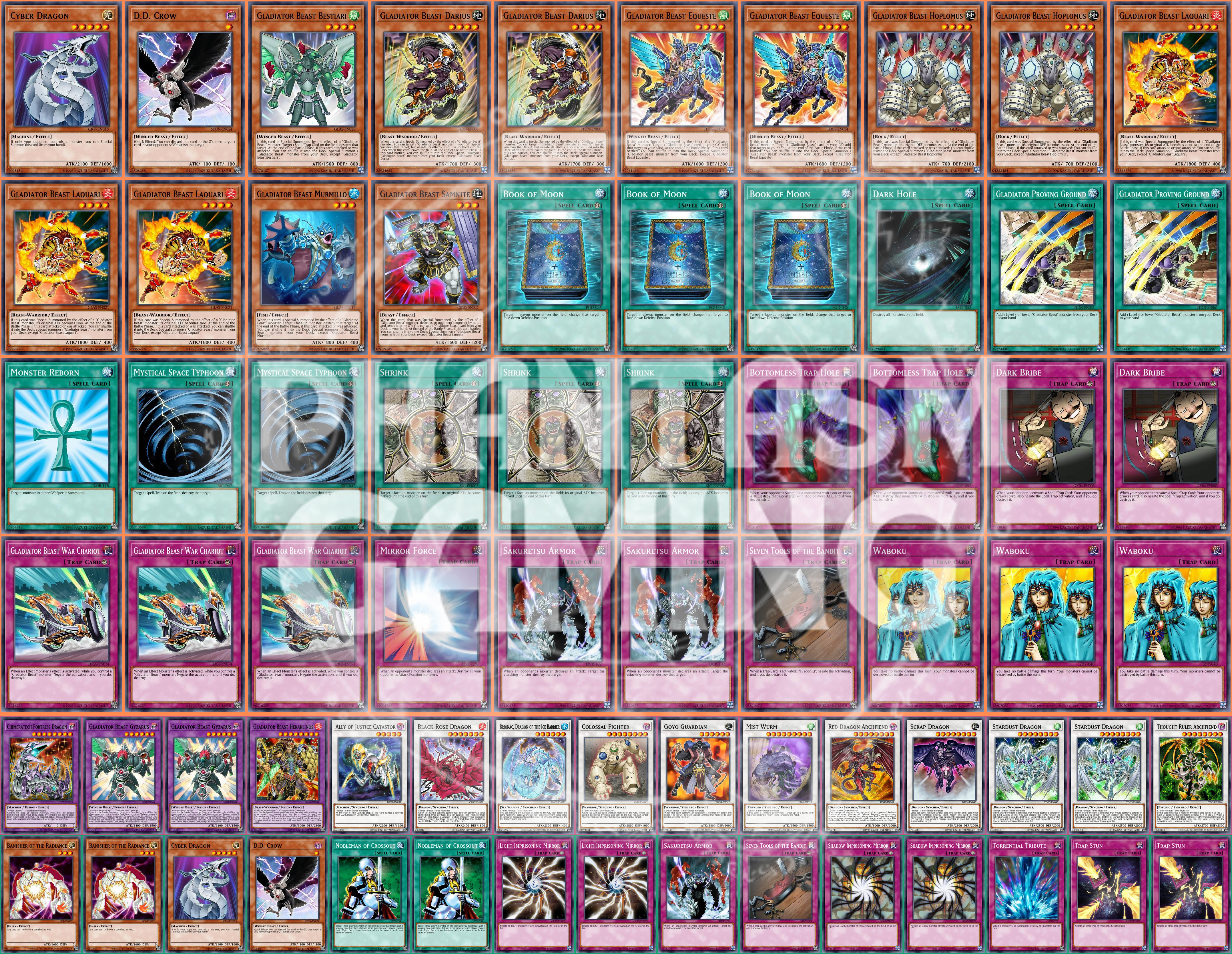 yugioh duel links gladiator beast deck EASY FUSION SUMMON | Gameplay AUGUST 2024 Gladiator Beast Deck Waboku Banisher