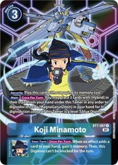 Koji Minamoto - BT7-087 - R (D-Scanner Alternate Art) - Foil