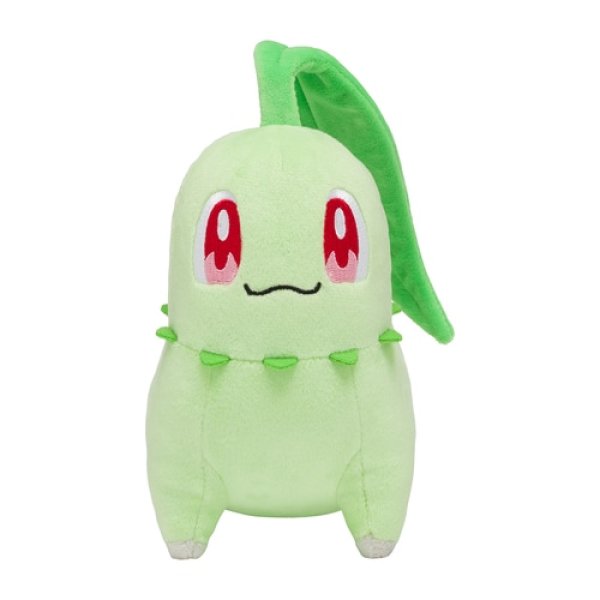 Pokemon Center 2022 Chikorita Plush doll