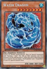 Water Dragon - SGX2-ENC01 - Secret Rare - 1st Edition