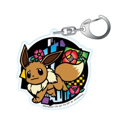 Pokemon Kirie Series Acrylic Keychain Eevee