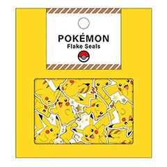 Pokemon: Flake Sticker Set Pikachu