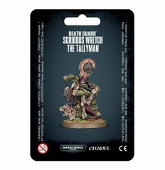 Warhammer 40k Death Guard Scribbus Wretch, the Tallyman