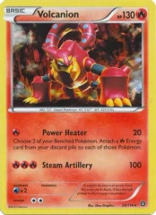 Volcanion - 25/114 - Cracked Ice Holo Theme Deck Exclusive