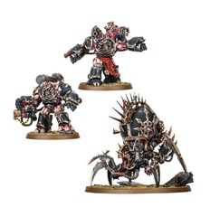 Warhammer 40k Chaos Space Marines Warpforged: Venomcrawler and Obliterators (Online Only)