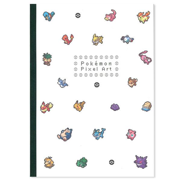 Pokemon Pixel Art Notebook