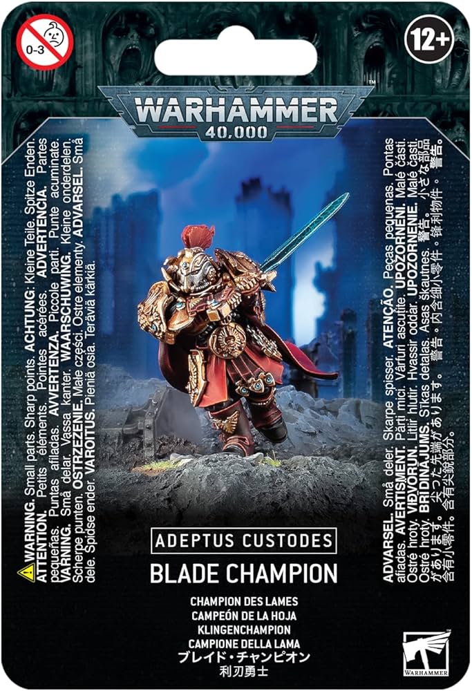 Warhammer 40k Adeptus Custodes Blade Champion