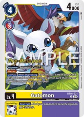 Gatomon - BT16-031 - P (Beginning Observer Pre-Release Promo) - Foil